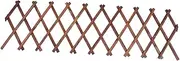 MERRYHAPY Durable Wooden Lattice Fence Carbonized Wood Vine Support for Garden Climbing Plants and Decor