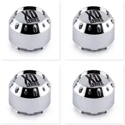4 PACK 464K106 KMC Chrome Wheel Center Cap XD786/XD795 5x139.7 6x139.7