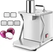 Electric Vegetable Chopper Kitchen 200W Vegetable Chopper Dicer Shredder,Automatic Onion Potato Cutter,Food Processor Fruit Cutting Machine,with Dicing Knife Nets
