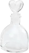 LIFKICH 2pcs Refillable Glass Fragrance Bottles Empty Essence Containers for Perfumes and Essential Oils Portable Decorative Jars for Home and Travel