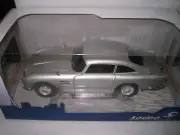 SOLIDO 1/18 DIECAST 1964 ASTON MARTIN DB5 SILVER #S1807101 SAME AS JAMES BOND