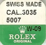 ROLEX FACTORY NEW SEALED Barrel Arbor 3035 5007