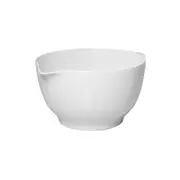 Avanti Melamine 2.5L Mixing Bowl Kitchen Stirring/Pouring Food Container White