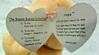 Ty Beanie Baby HOPE Praying Bear with GASPORT SPELLING ERROR In Swing Tag BNWT