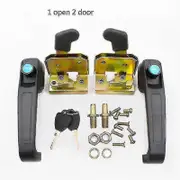 Heavy Equipment Metal Lock Door Handle Universal Forklift Tractor 502 Type S2024123016303