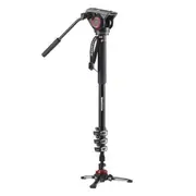 Manfrotto XPRO 4-Section Monopod & Fluid Head