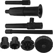 Generic Plastic Fountain Nozzle, Water Fountain Nozzle Water Spray Heads Spray Pond Sprinkler for Garden, Small Pool, Ponds, Tabletop Fish Ponds, L