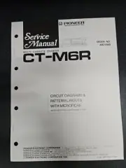 Pioneer CT-M6R Multi-Cass. Changer Circuit Diagram Service Manual No Microfiche