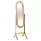 Free Standing Mirror 45.5x47.5x160 cm Engineered Wood vidaXL