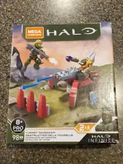 Mega Construx Halo Infinite Turret Takedown 2 Figures Pro Builder 98 pcs Sealed
