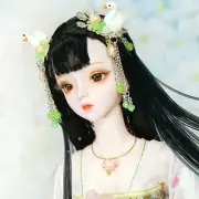 24in Full Set 1/3 Girls 60cm BJD SD Doll Female Body Face Makeup Eyes Clothes