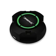 Game Controller Charing Stand For Switch Joy-Con Handles Round Charg Base Four Charge Position Tns-1882 Black
