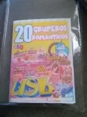 Memoria Usb 20 Gruperos Romanticos.