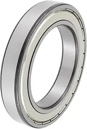 X AUTOHAUX 6021ZZ Deep Groove Ball Bearings 105x160x26mm P4 Double Metal Seal Lubricated Bearings 1 Pcs Car Scooter Skateboard Wheel Universal Silver Tone