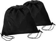 Gatuida 2pcs Motorcycle Helmet Storage Bag Waterproof Drawstring Bag for Cycling Travel Biking and Motorcycle Helmets