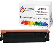 Cartridge Planet Magenta Compatible Toner Cartridge Replacement for HP 201X CF403X (2,300 Pages) for HP Color Laserjet Pro MFP M252 M252dw M252n M274n M277 M277dw M277n