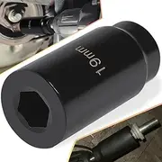 77080 Harmonic Balancer Socket Tool 19 mm 3 Times Momentum Power of Standard Impact Sockets for Honda