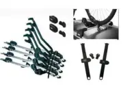 X4 Thule 598 Cycle Carrier / Roof Mounted ProRide / INCLUDE WHEEL LOCK Thule 986