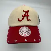 Mitchell & Ness Alabama Crimson Tide Dune Dad Hat Unstructured Cap NEW