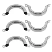 6pcs Pot Handles Metal Pot Ears Pan Side Handle Nonskid Pot Handle Replacement