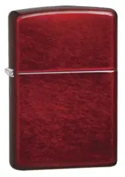 Zippo 21063, Candy Apple Red Finish Lighter, Full Size, (PL) Pipe Insert