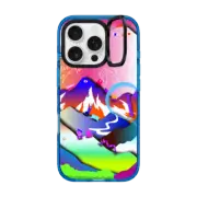 iPhone 16 Pro Impact Ring Stand Case MagSafe Compatible I Love Nature