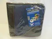 Chendfei 40 Capacity CD DVD VCD CD-R Wide Square Sleeve Holders Case New In Pkg