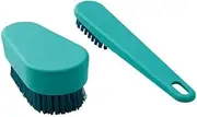 [IKEA] PEPPRIG Scrubbing Brush, Made of Polypropylene Plastic Handle and Polyester Bristles (Set of 2)
