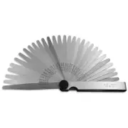 Accurate and Portable Dual Marked Feeler Gauges Essential for Automotive Work