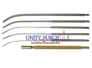 Mini Cervical Dilator 5Pcs Set with Gold Handle with Case