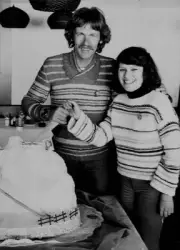 Pepe Lienhard and Monika Brandle "Swiss Lady" 1977 1970s Historic Old Photo 2