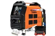 ROSSI 45A Plasma Cutter, Non-Touch Pilot ARC for Easy Cuts of Painted or Rusty Metals, DC Inverter Cutting Machine