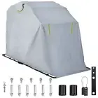 8 Bushel Steel Laundry Basket Cart with 3 Inch Wheels for Home Hotel Hospital