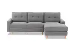 KELLER Fabric 3 Seat RHF Chaise