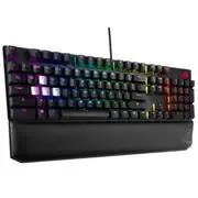 Asus XA04 STRIX SCOPE DX/RD ROG Strix Scope Deluxe RGB Wired Mechanical Gaming Keyboard, Cherry MX Switches, Aluminum Frame