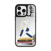 iPhone 16 Pro Max Mirror Ring Stand Case MagSafe Compatible Self-Help Who? (Digital Delirium)