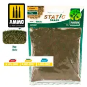 AMMO by Mig Jimenez Static Grass - Hay Fibre Length: 2mm (50gr/bag)
