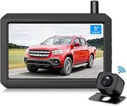 AUTO-VOX Wireless Backup Camera W7-2.4G Stable Digital Signal Rear View Camera for Rear/Side/Front - 5" Monitor Back Up Camera for Car, Pickup, SUV, Truck, Trailer, Camper