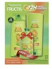 Garnier Fructis Sleek & Shine SHAMPOO 22oz & CONDITIONER + Leave In Conditioner