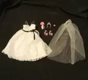 Barbie Wedding Dress And Ken Tuxedo With Accessories-New In Original Package