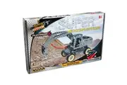 642pc Construct IT Platinum-X DIY Super Excavator Toy w Tools Build Kit Kids 8+
