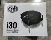 NEW - Cooler Master i30 CPU Fan Cooler - RH-130-26FK-R1