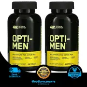2 x OPTIMUM NUTRITION Opti-Men Multivitamin 240 Tablets (480 Tablets)