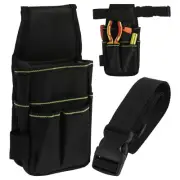 Electrician Tool Bag Waist Pocket Maintenance Pouch Belt Storage Canvas Holder☏