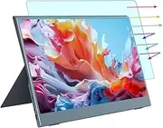 Anti Blue Light Portable Monitor Screen Protector for 16" ARZOPA/MNN/KYY/VILVA/ASUS/FANGOR/ViewSonic/QQH Portable Monitor 16:10, Eye Protection Blue Light Glare UV Blocking Shield Filter Film