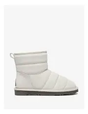 [EVERAU] Mini Puffer Boots in Ivory