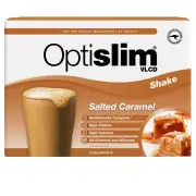 Optislim VLCD Shake Salted Caramel Sachets 43g X 21
