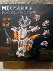 mechanical master code 003 (5 in 1/ 5 mode) robot Build