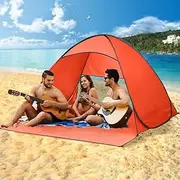 Mountview Pop Up Beach Tent Camping Portable Hiking Tents 2/4 Person Shelter