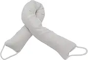 Under Door Draft Blocker, Washable Durable Door Snake Draft Stopper for Summer (Beige)
